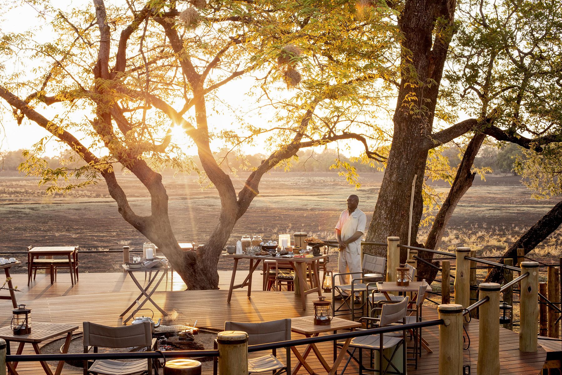 Accommodation and guest areas at Puku Ridge